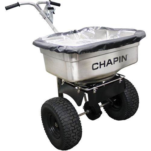 &eacute;pandeur de sel professionnelle, Capacit&eacute; de 100 lb Groupe Generik