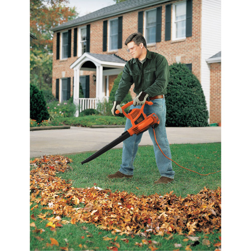 Souffleur/aspirateur/broyeur de feuilles, Vitesse d'air 210 mi/h, &eacute;lectrique Groupe Generik