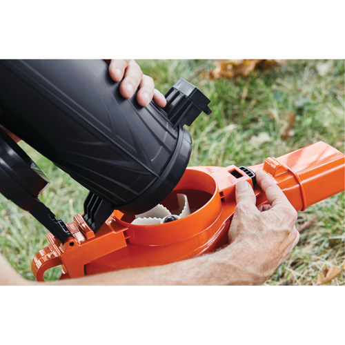 Souffleur/aspirateur/broyeur de feuilles, Vitesse d'air 210 mi/h, &eacute;lectrique Groupe Generik