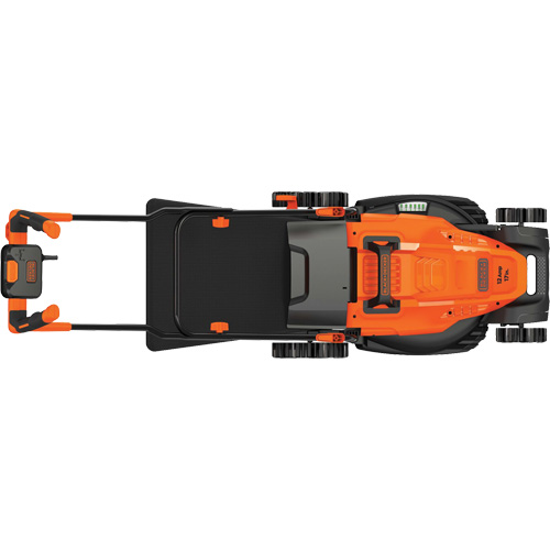 Lawn Mower with Comfort Grip Handle, Push Walk-Behind, Electric, 17" Cutting Width Groupe Generik