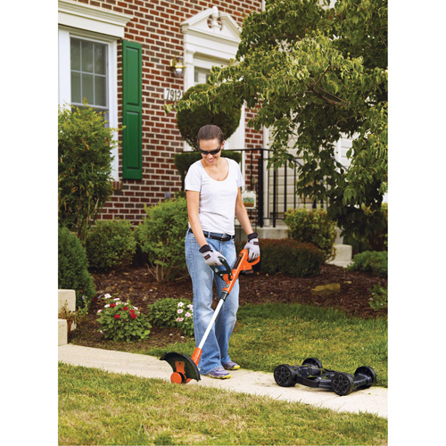 20V Max* Cordless 3-in-1 Compact Mower Kit, Push Walk-Behind, Battery Powered, 12" Cutting Width Groupe Generik