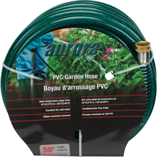 Tuyau de jardin, PVC, 5/8" dia x 50' Groupe Generik
