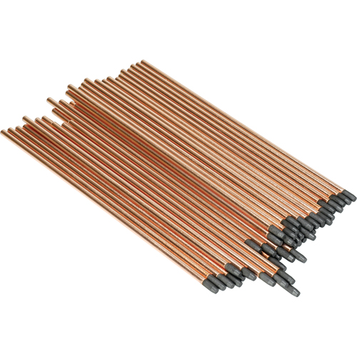 &eacute;lectrodes de gougeage air-arc au carbone, 5/32" dia Groupe Generik