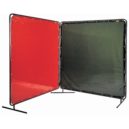 Welding Screen and Frame, Olive, 6' x 6' Groupe Generik