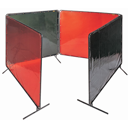 Welding Screen and Frame, Olive, 6' x 6' Groupe Generik