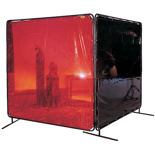 Welding Screen and Frame, Olive, 6' x 6' Groupe Generik