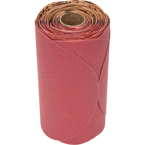 Disque abrasif rouge Stikit, 6" dia., Grain 240, Oxyde d'aluminium Groupe Generik