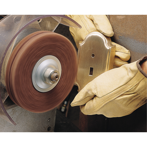 Disques robustes Scotch-Brite (oxyde d'aluminium), 6" dia., Grain Tr&egrave;s fin, Oxyde d'aluminium Groupe Generik