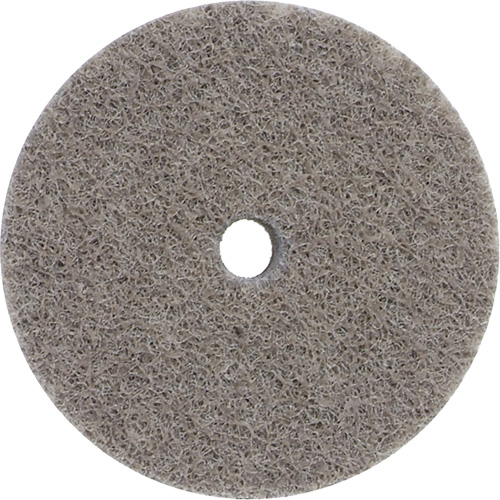 Disque unifi&eacute; non tiss&eacute; Bear-Tex, 3" x 1/4", Arbre de 3/8", Grain de Fin, Oxyde d'aluminium Groupe Generik