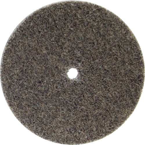Disque unifi&eacute; non tiss&eacute; Bear-Tex, 3" x 1/4", Arbre de 3/8", Grain de Cors&eacute;, Oxyde d'aluminium Groupe Generik