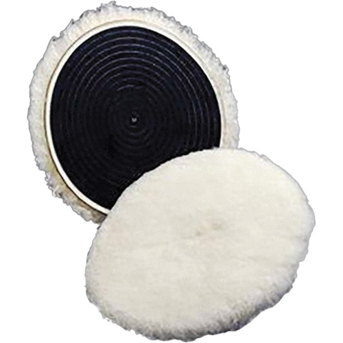 Finesse-it Natural Buffing Pad 82531, 7" Dia., Wool Groupe Generik