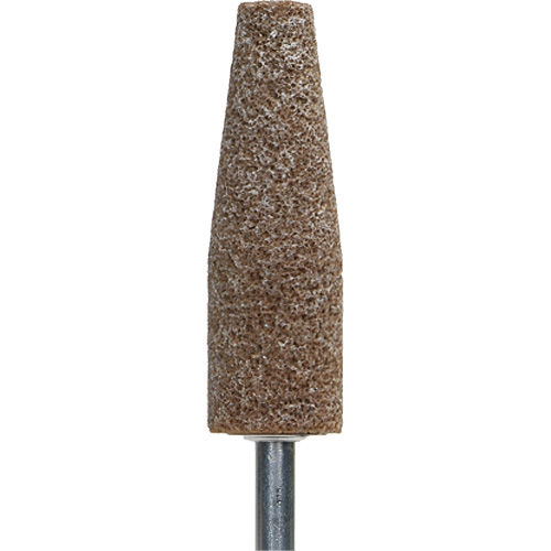 Pointe mont&eacute;e vitrifi&eacute;e Gemini, A38, Oxyde d'aluminium, 1-1/2" dia., 1-1/2" lo, 60 Grain Groupe Generik