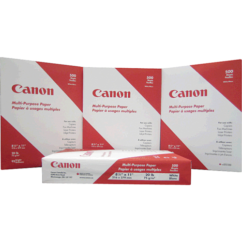 Papier pour copies a usage multiple, 8-1/2" x 11", 20 lb, Blanc Groupe Generik
