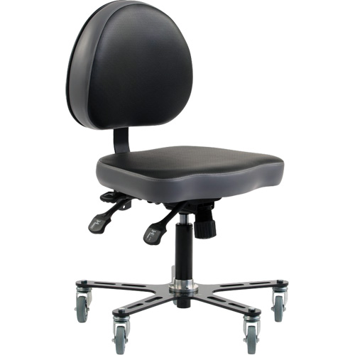 Chaise ergonomique &agrave; inclinaison r&eacute;glable SF180, Mobile, Ajustable Hauteur Groupe Generik