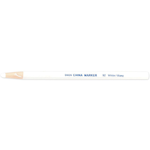 Marqueur gras Dixon blanc, Blanc Groupe Generik