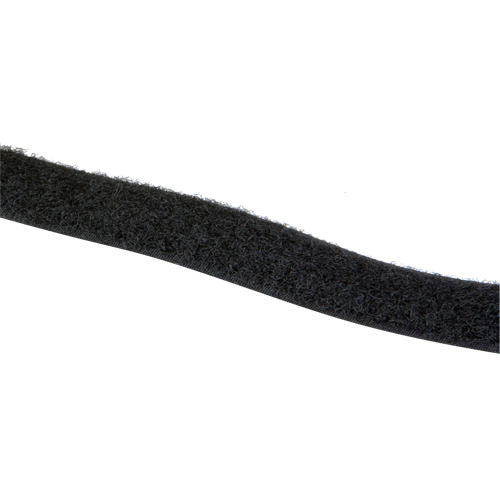 Fastener Tape, Loop, 25 yds x 1", Sew-On, Black Groupe Generik