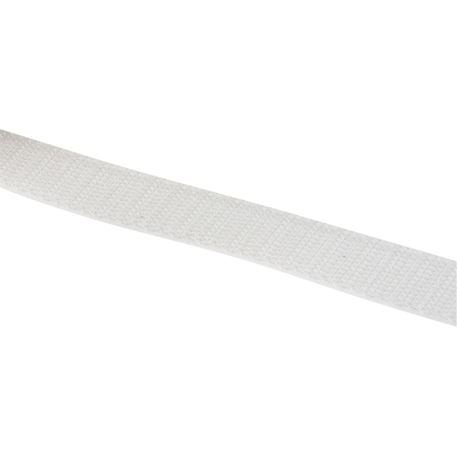 Ruban d'attaches, Crochet, 25 vg x 1", Cousu, Blanc Groupe Generik