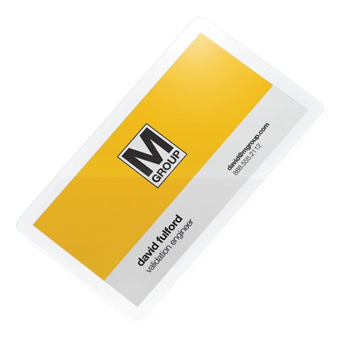 Swingline UltraClear Laminating Business Card Pouches Groupe Generik