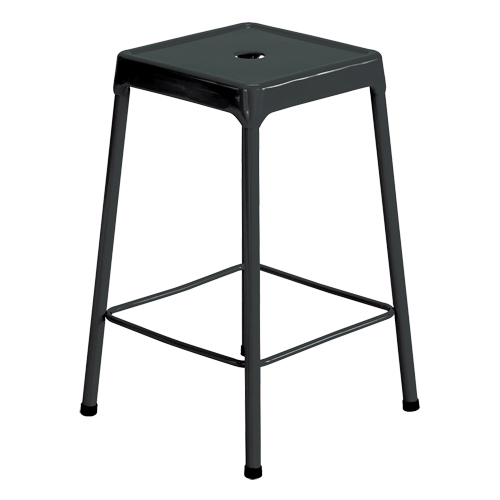 Counter Stool, Stationary, Fixed Height, 250 lbs. Capacity Groupe Generik