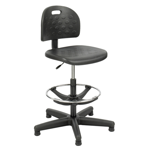 Tabouret Soft Tough, Stationnaire, Ajustable Hauteur, Capacit&eacute; 250 lb Groupe Generik