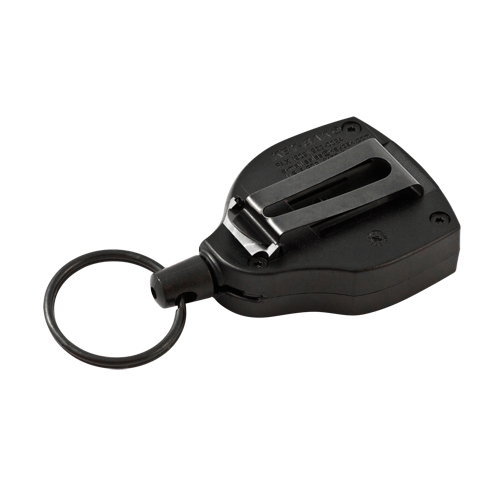 Super48 Heavy-Duty Retractable Key Holder, Polycarbonate, 48" Cable, Belt Clip Attachment Groupe Generik