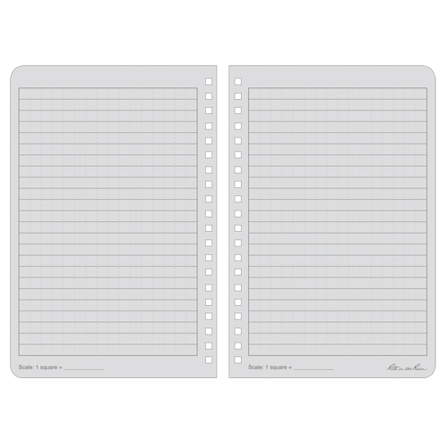 Side-Spiral Notebook, Soft Cover, Black, 64 Pages, 4-5/8" W x 7" L Groupe Generik