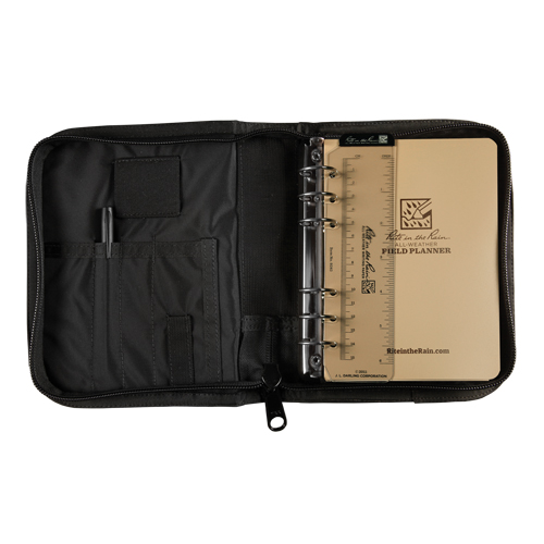 Field Planner Starter Kit, Soft Cover, Black, 0 Pages, 4-5/8" W x 7" L Groupe Generik