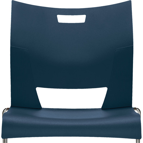 Duet Armless Training Chair, Plastic, 33-1/4" High, 350 lbs. Capacity, Blue Groupe Generik