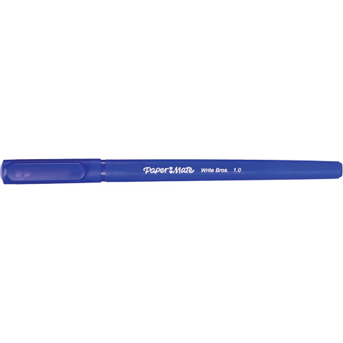 Paper Mater&reg; Write Bros&reg; Ball Point Pen, Blue, 1 mm Groupe Generik