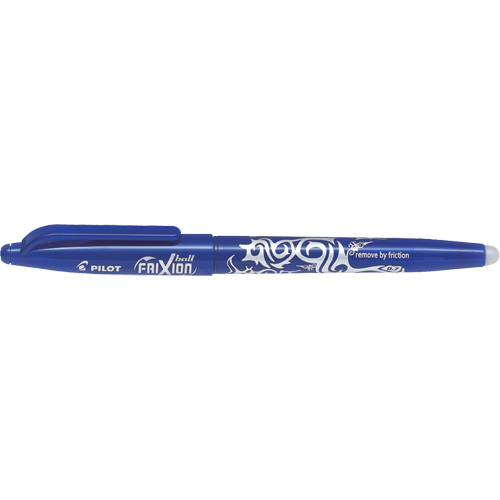 Stylo &agrave; bille roulante Frixion, Bleu, 0,7 mm Groupe Generik