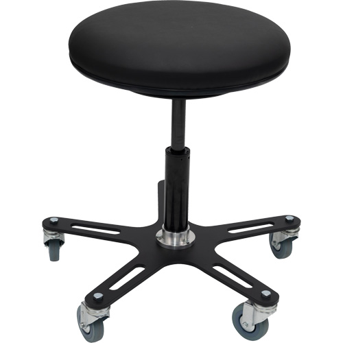 Tabouret Industriel OmniStool, Mobile, Ajustable Hauteur, Capacit&eacute; 280 lb Groupe Generik