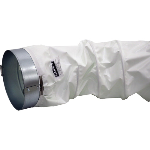 Trousse de canalisation de distribution blanc 12" x 12", adaptateur et bride Groupe Generik