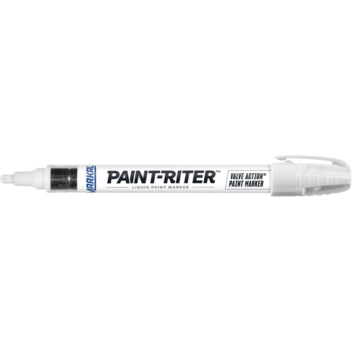 Marqueur &agrave; peinture Paint-Riter Valve Action, Liquide, Blanc Groupe Generik