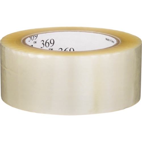 Tartan 369 Box Sealing Tape, Acrylic Adhesive, 1.6 mils, 48 mm (1-22/25") x 100 m (328') Groupe Generik
