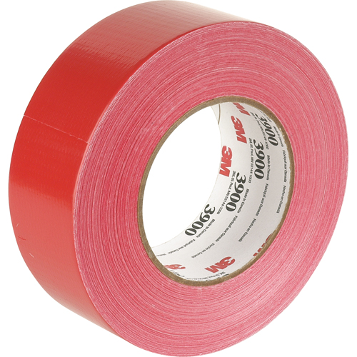 Rubans adh&eacute;sifs polyvalent 3900, 8 mils, Rouge, 48 mm (2") x 55 m (180') Groupe Generik
