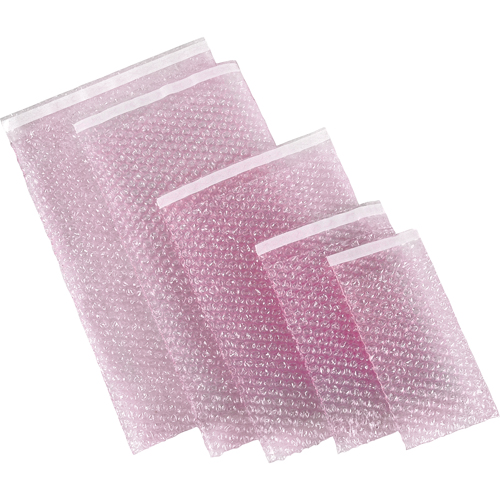 E-Z Seal Bubble Pouches, 4" W x 7.5" L Groupe Generik