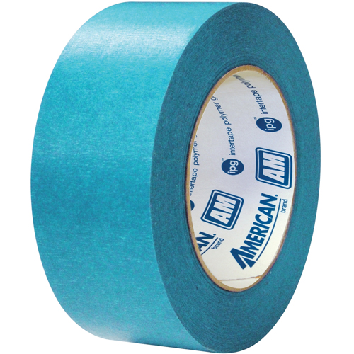 American&reg; Aqua Mask Medium Grade Masking Tape, 18 mm (3/4") x 55 m (180'), Blue Groupe Generik