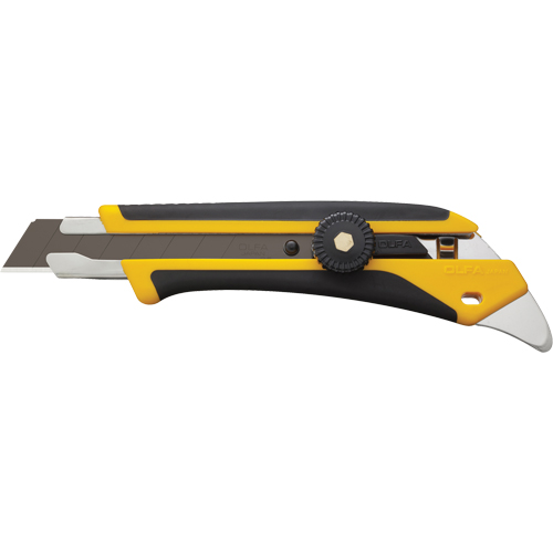 Couteau utilitaire robuste avec verrou &agrave; loquet, 18 mm Groupe Generik