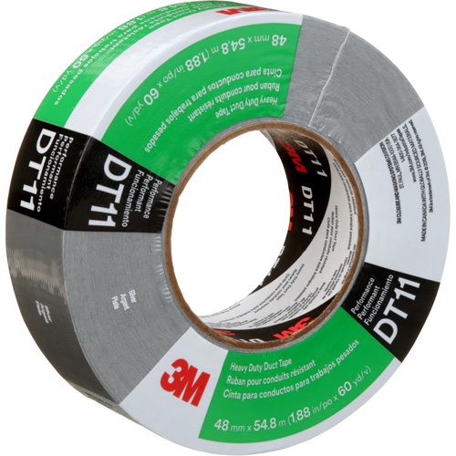 Ruban adh&eacute;sif robuste DT11, 11 mils, Argent, 48 mm (2") x 55 m (180') Groupe Generik