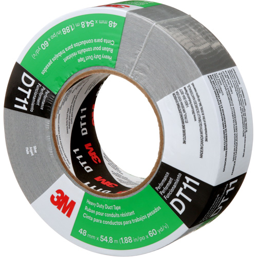 Ruban adh&eacute;sif robuste DT11, 11 mils, Argent, 48 mm (2") x 55 m (180') Groupe Generik