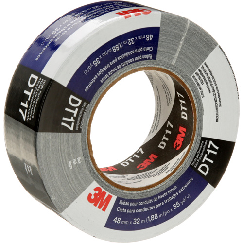 Ruban adh&eacute;sif super robuste DT17, 17 mils, Noir, 48 mm (2") x 32 m (105') Groupe Generik