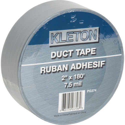 Ruban adh&eacute;sif de cat&eacute;gorie utilitaire, 7,5 mils, Argent, 50 mm (2") x 55 m (180') Groupe Generik