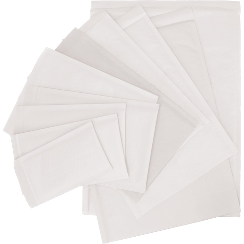 Enveloppe postale coussin&eacute;e, Papier blanc, 8-1/2" la x 12" lo Groupe Generik
