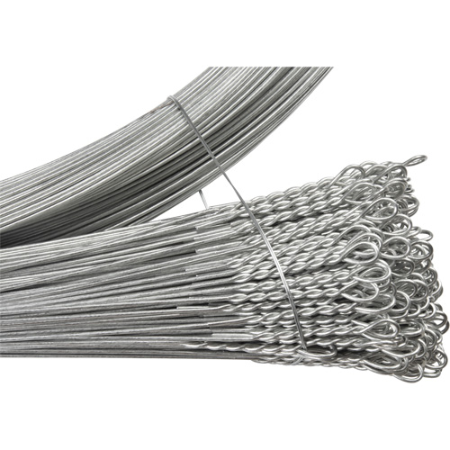 Baling Wire, Galvanized, 13-1/2' L, 13 ga. Groupe Generik