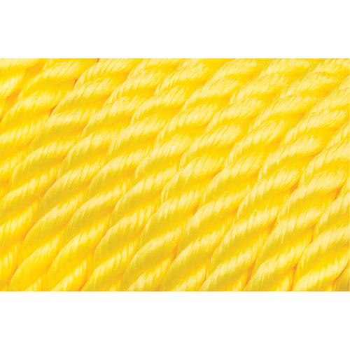 Corde jaune tress&eacute;e 5/8", Polypropyl&egrave;ne, 200' Groupe Generik