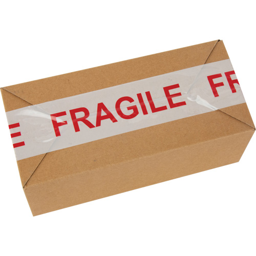 Ruban d'emballage Fragile, Adh&eacute;sif Thermofusible, 2 mils, 48 mm (2") x 100 m (328') Groupe Generik