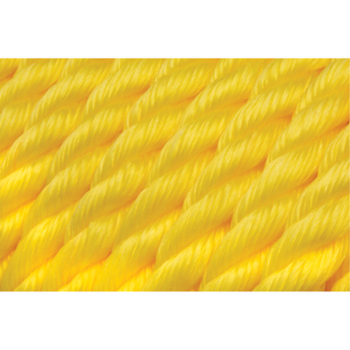 Braided Yellow Rope, Polypropylene, 300' Groupe Generik