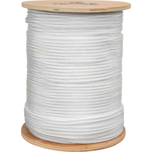 Braided White Rope, Nylon, 250' Groupe Generik