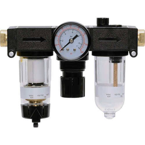 Filter, Regulator & Lubricator Modulair 200, 1/4" NPTF Groupe Generik