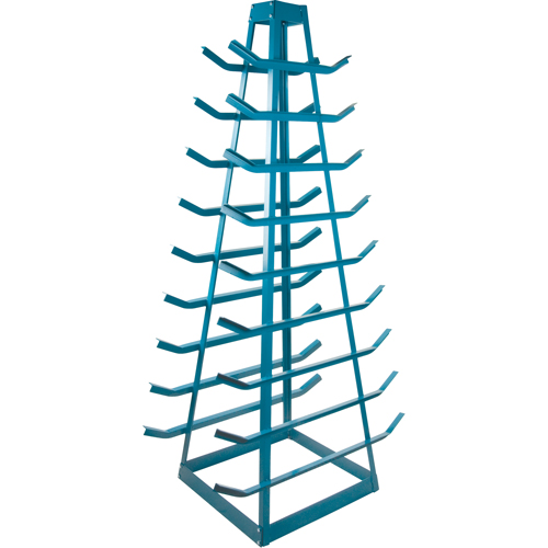 Support pour tuyaux, Horizontal, 9 Niveaux, 18" la x 40" p x 84" h, 1800 lb Cap. Groupe Generik